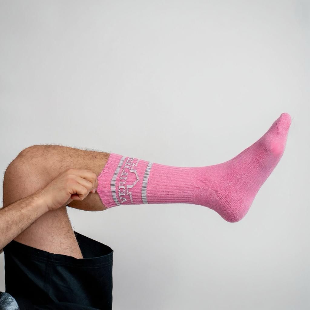 Verifiedstar Athletic Crew Socks