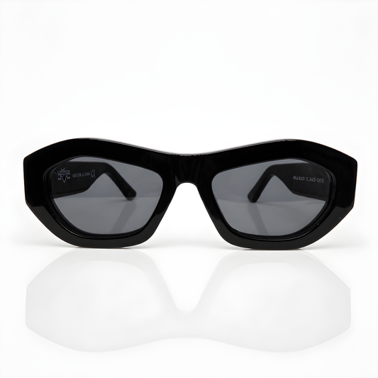 VERIFIED WOMEN SUNGLASSES BLACK / silver