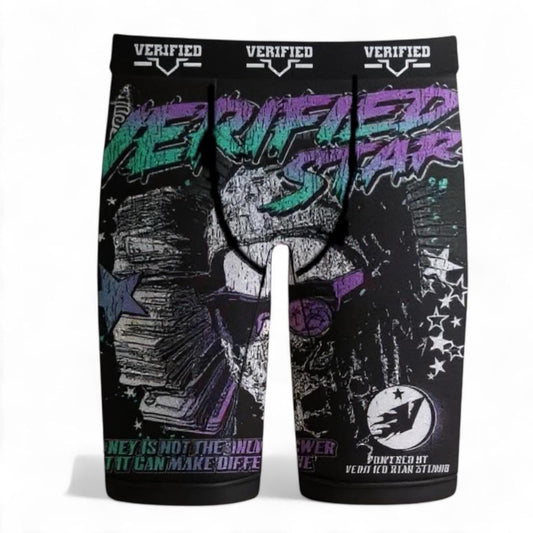 Verified “Star Power” Boxer Briefs – Black