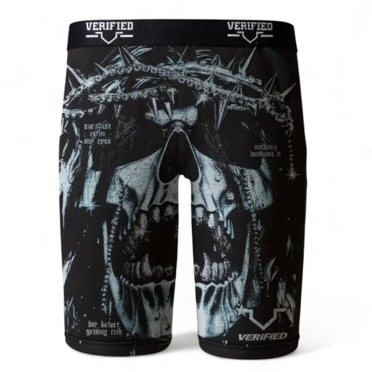 Verified “Dark Crown” Boxer Briefs – Black