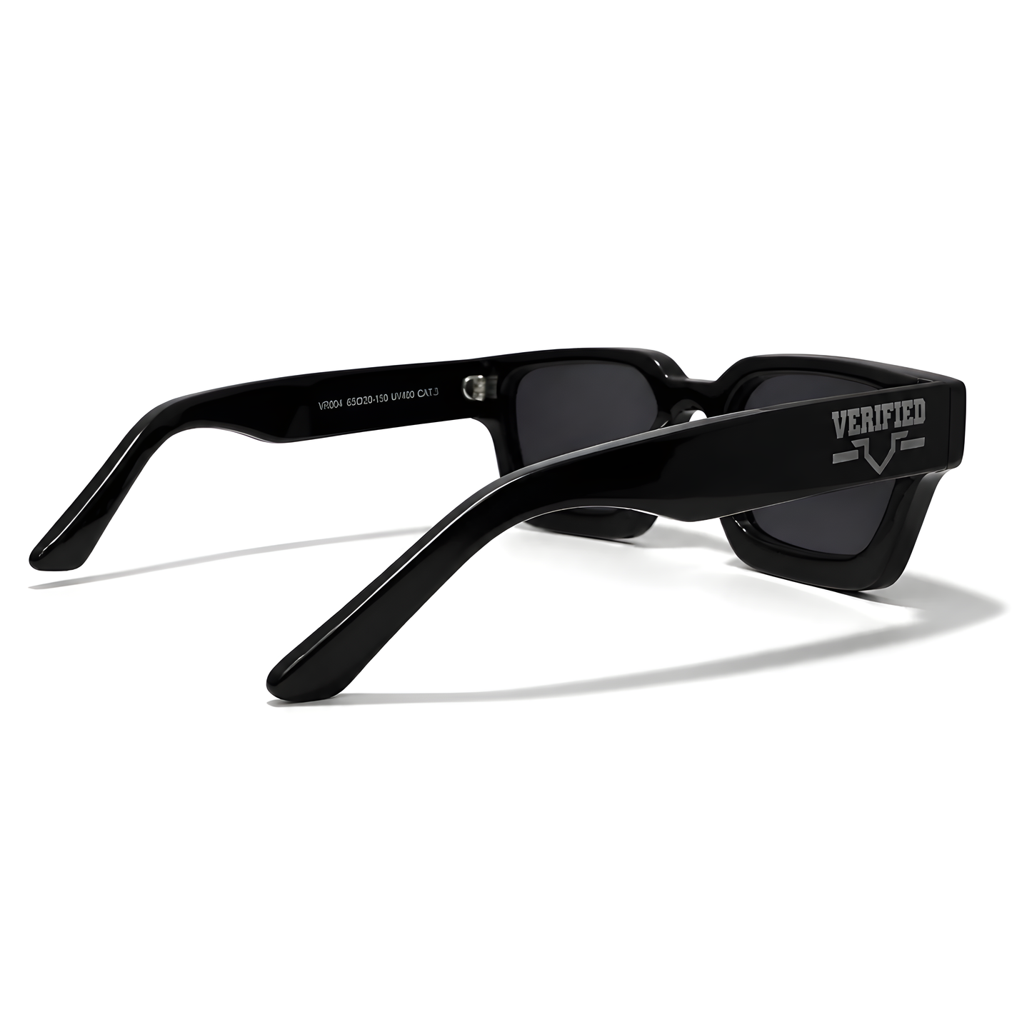 Sunglasses with verified logo