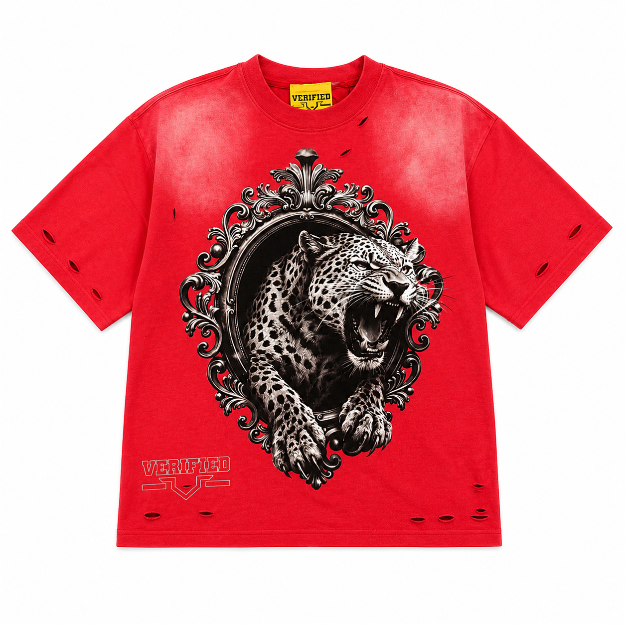 LEOPARDO RED T-SHIRT