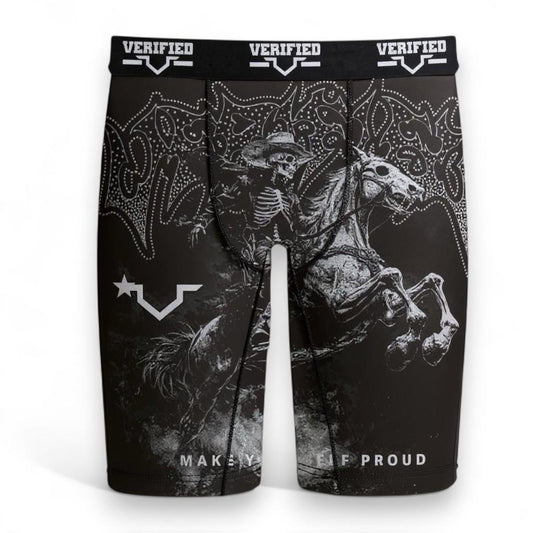 Verified “Midnight Rider” Boxer Briefs – Black